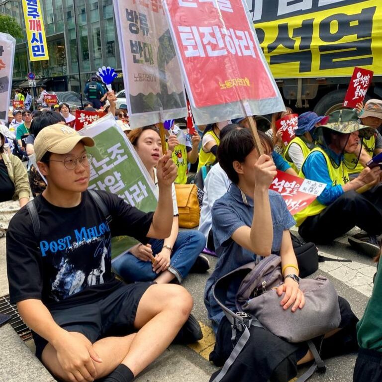 5월 20일 윤석열 퇴진 전국 집중 집회에 참가했습니다!