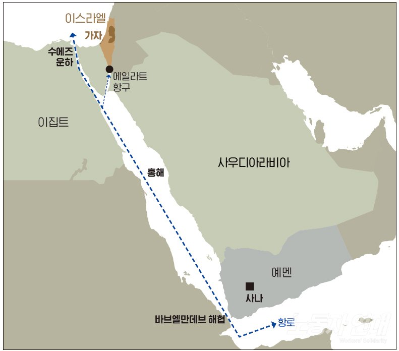 🚢홍해 위기와 청해 부대 파견 가능성