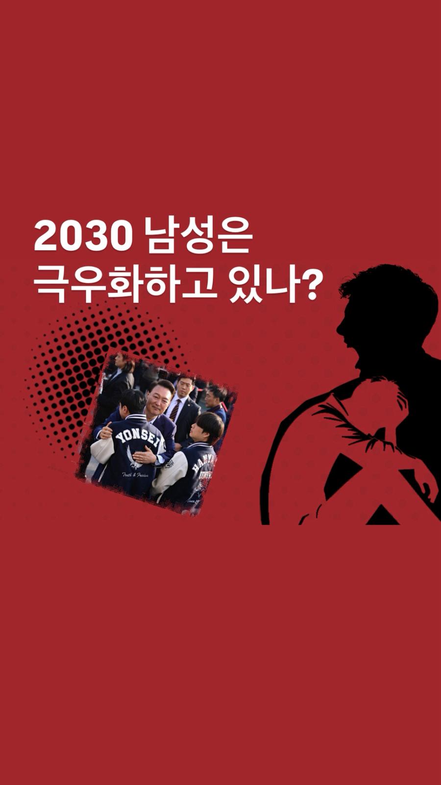 2030 남성은 극우화하고 있나?