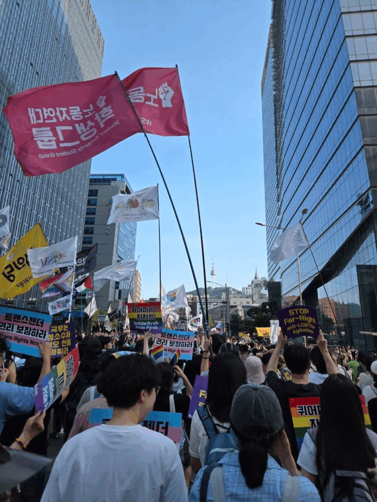 🏳️‍🌈🏳️‍⚧️2026년 제27회 서울퀴어퍼레이드에 참가했습니다!(26.06.13)