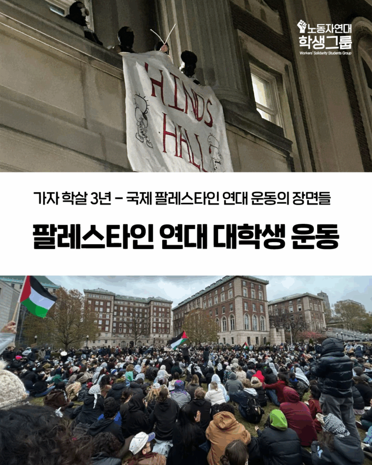 팔레스타인 연대 대학생 운동